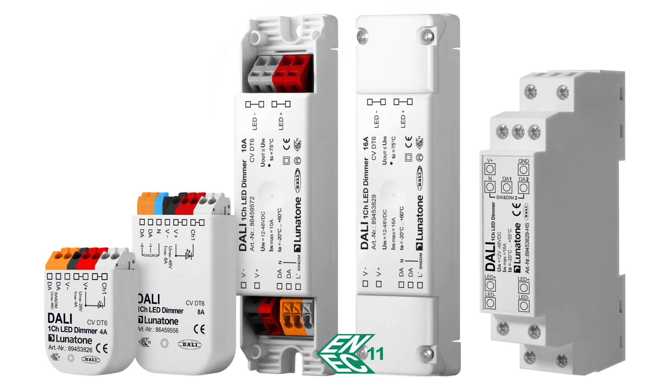 DALI 1Ch LED Dimmer CV Lunatone