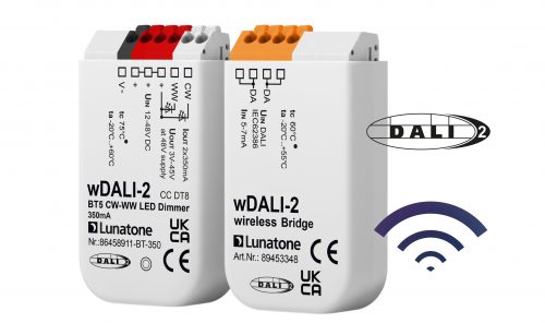 wDALI-2 BT5 CW-WW LED Dimmer CC DT8